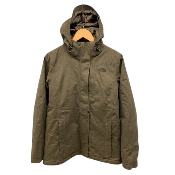 The North Face Women’s M Inlux Insulated Jacket Hooded Waterproof Fleece Lined - Picture 1 of 13